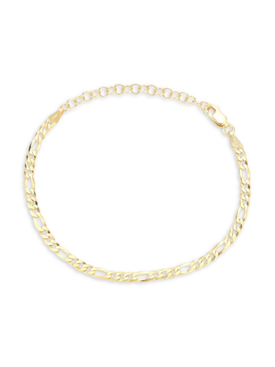 Chloe & Madison Women's Gold Vermeil Rigaro Chain Bracelet