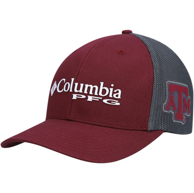 Columbia Maroon Texas A&m Aggies Pfg Snapback Adjustable Hat