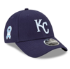 NEW ERA NEW ERA ROYAL KANSAS CITY ROYALS 2021 FATHER'S DAY 9FORTY ADJUSTABLE HAT