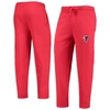 Starter Red Atlanta Falcons  Option Run Sweatpants In Red