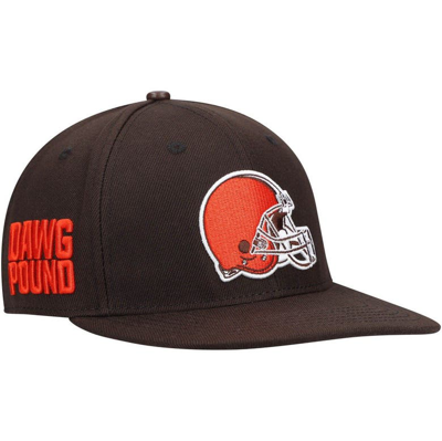 Pro Standard Men's Brown Cleveland Browns Logo Ii Snapback Hat