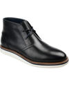 Thomas & Vine Thomas And Vine Keegan Wide Width Plain Toe Chukka Boot In Black