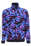 VALENTINO NEON CAMOU TRACK JACKET