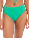 Freya Sundance High-waist Bikini Bottom In Jade