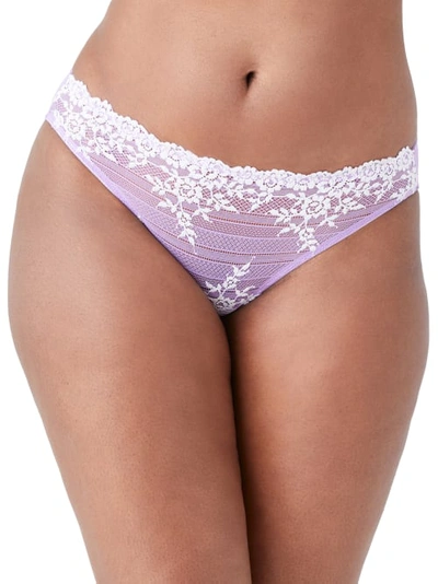 Wacoal Embrace Lace Bikini Underwear 64391 In Rhapsody,white