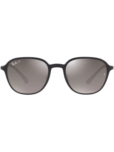 Ray Ban Round-frame Sunglasses In Grey