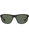 Ray Ban Square-frame Sunglasses In Grey