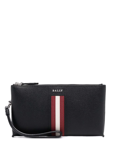 Bally Teryer Leather Wallet In Black