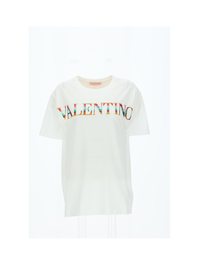 Valentino T-shirts & Vests In Bianco