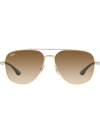 Ray Ban Rb3683 Sunglasses Brown Frame Brown Lenses 56-15 In Braun