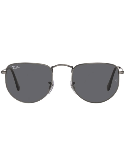 Ray Ban Elon Sunglasses Gunmetal Frame Grey Lenses 50-20