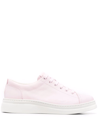 Camper Runner Up Artificial Leather Sneakers In Rosa