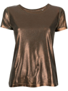 MADISON.MAISON METALLIC COTTON T-SHIRT