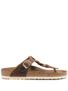 Birkenstock Braid-detail Sandals In Braun