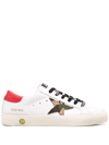 GOLDEN GOOSE STAR PATCH LEATHER SNEAKERS