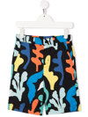 STELLA MCCARTNEY COLOUR-BLOCK SHORTS