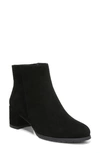 Naturalizer Bay Waterproof Bootie In Black Suede