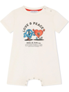 DOLCE & GABBANA LOVE AND PEACE COTTON SHORTIES