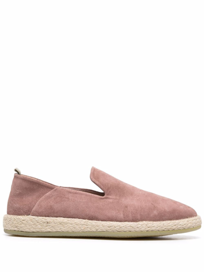 Officine Creative Rope 002 Espadrilles In Pink