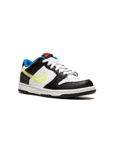 Nike Teen Dunk Low Sneakers In White