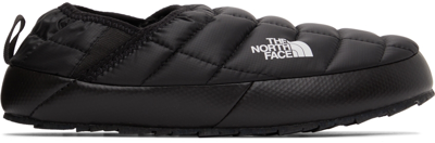 The North Face Thermoball V Traction Padded Recycled-shell Shoes In Tnf Black/tnf Black