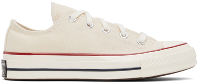 Converse Off-white Chuck 70 Sneakers In Parchment