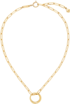 ISABEL MARANT GOLD RING NECKLACE