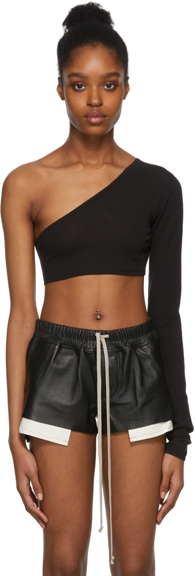 Rick Owens Black Porterville Ziggy Long Sleeve T-shirt