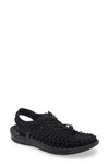 Keen Uneek Two-cord Sandal In Black/ Black