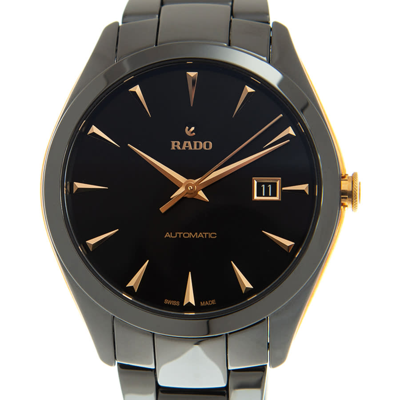 Rado Hyperchrome Automatic Black Dial Mens Watch R32252162 In Black,gold  Tone,pink,rose Gold Tone | ModeSens