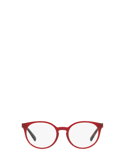 Valentino Garavani Va3068 Red Transparent Female Eyeglasses
