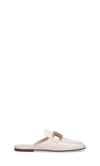 Tod's Catena Chain-link Leather Slippers In White