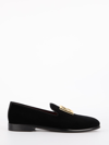 DOLCE & GABBANA DOLCE & GABBANA LEONARDO VELVET LOAFERS