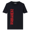 Dsquared2 Kids' Logo Printed T-shirt In Blue