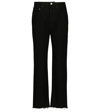 Totême Straight Cropped Jeans In Black