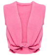 Jacquemus Knot-detail Sleeveless Top In Pink