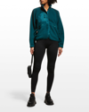 Fp Movement By Free People Hit The Slopes Fleece Jacket In Dark Turq