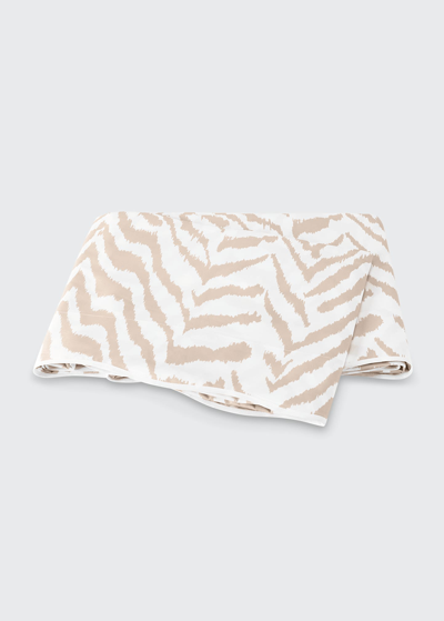 Matouk Quincy Flat Sheet, Full-queen In Sand