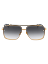 Dita Mach-sixmatte White Yellow Gold In Yellow Gold - Black Rhodium W/ Dark Grey To Clear - Ar