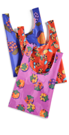 Baggu Standard Set Of 3 In Collaged Fruit
