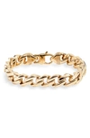 KNOTTY CURB CHAIN BRACELET