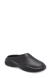 Prada Molded Rubber Comfort Mules In Nero