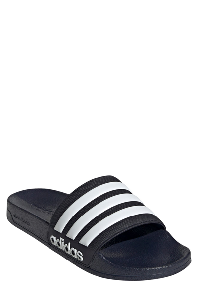 Adidas Originals Adidas Adilette Shower Slide Sandal In Black