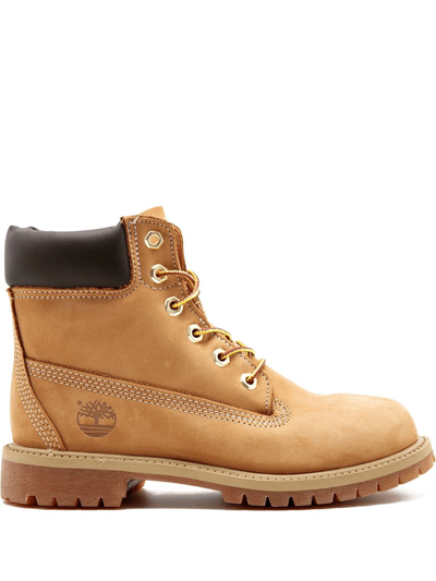 Timberland 6in Prem Boots In Beige