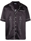 HACULLA HACULLA MISERY CONTRAST-TRIMMED SHIRT