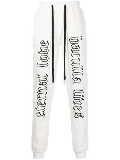 Haculla Logo-print Track Pants In White