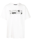 Haculla Blowing Up Graphic-print Cotton-jersey T-shirt In White