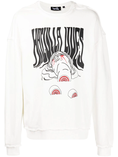 Haculla Logo-print Jumper In White