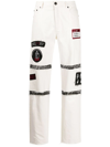 Haculla Eternal Salvation Straight-leg Jeans In White