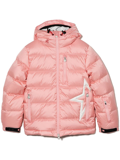 Perfect Moment Kids' Super Mojo Ski Jacket In Pink